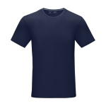 T-shirt en coton bio certifié GOTS pour homme 160 g/m2 Elevate NXT couleur bleu ultramarine deuxième vue frontale