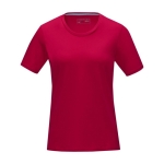 T-shirt en coton bio certifié GOTS pour femme 160 g/m2 Elevate NXT couleur rouge deuxième vue frontale