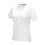 T-shirt en coton bio certifié GOTS pour femme 160 g/m2 Elevate NXT couleur blanc