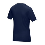 T-shirt en coton bio certifié GOTS pour femme 160 g/m2 Elevate NXT couleur bleu marine troisième vue arrière