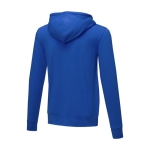 Sweat à capuche en coton pour homme 240 g/m2 Elevate Essentials couleur bleu troisième vue arrière