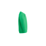 Sweat-shirt en coton et polyester recyclé 300 g/m2 THC DELTA KIDS couleur vert troisième vue