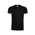 T-shirt en coton, variété de couleurs 145 g/m2 Fruit Of The Loom couleur noir première vue