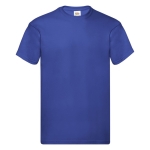 T-shirt en coton, variété de couleurs 145 g/m2 Fruit Of The Loom couleur bleu première vue