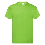 T-shirt en coton, variété de couleurs 145 g/m2 Fruit Of The Loom couleur vert lime première vue