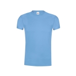 T-shirt en coton, variété de couleurs 145 g/m2 Fruit Of The Loom couleur bleu ciel première vue