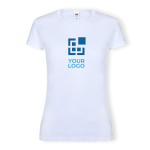 T-shirt blanc en 100% coton 140 g/m2 pour femme Fruit Of The Loom vue principale