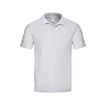 Polo en coton pour adultes colorés 185 g/m2 Fruit Of The Loom couleur gris première vue