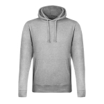 Sweat-shirt unisexe en polyester et coton 175 g/m2 MKT Landon couleur gris première vue