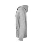 Sweat-shirt unisexe en polyester et coton 175 g/m2 MKT Landon couleur gris deuxième vue