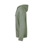 Sweat-shirt unisexe en polyester et coton 175 g/m2 MKT Landon couleur vert deuxième vue
