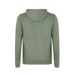 Sweat-shirt unisexe en polyester et coton 175 g/m2 MKT Landon couleur vert troisième vue