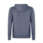 Sweat-shirt unisexe en polyester et coton 175 g/m2 MKT Landon couleur bleu marine troisième vue