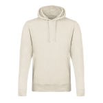 Sweat-shirt unisexe en polyester et coton 175 g/m2 MKT Landon couleur naturel première vue