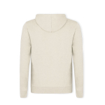 Sweat-shirt unisexe en polyester et coton 175 g/m2 MKT Landon couleur naturel troisième vue