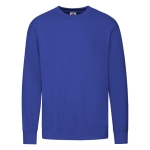 Sweat-shirt léger en coton et polyester 240 g/m2 Fruit Of The Loom couleur bleu première vue
