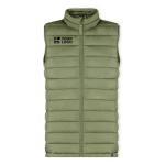 Gilet en polyester RPET résistant à l'eau et au vent MKT Rostol vue principale