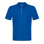 Polo technique homme en polyester recyclé 180 g/m2 THC DYNAMIC couleur bleu roi