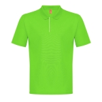 Polo technique homme en polyester recyclé 180 g/m2 THC DYNAMIC couleur vert lime
