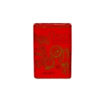 Savon végétal avec symboles portugais à l'huile d'olive de 75g couleur rouge