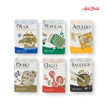 Savon végétal avec symboles portugais à l'huile d'olive de 75g diverses couleurs