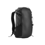 Sac à dos imperméable en RPET 600D et poche rembourrée pour PC de 14” couleur noir quatrième vue