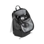 Sac à dos imperméable en RPET 600D et poche rembourrée pour PC de 14” couleur noir cinquième vue