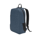 Sac à dos RPET avec poche rembourrée pour tablette 10,1” et PC 15,6” couleur bleu quatrième vue