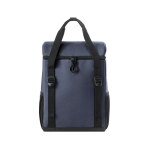 Sac thermique RPET 600D avec sangles de transport et capacité de 16L couleur bleu première vue