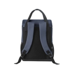 Sac thermique RPET 600D avec sangles de transport et capacité de 16L couleur bleu deuxième vue