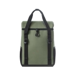 Sac thermique RPET 600D avec sangles de transport et capacité de 16L couleur vert foncé première vue