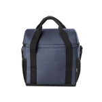 Sac thermique RPET 600D avec compartiment principal et capacité de 11L couleur bleu deuxième vue