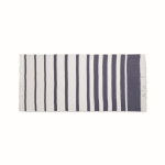Serviette SEAQUAL® en coton et polyester recyclés 300 g/m² 70x140cm couleur bleu deuxième vue