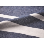 Serviette SEAQUAL® en coton et polyester recyclés 300 g/m² 100x170cm couleur bleu cinquième vue photographique