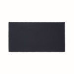 Serviette SEAQUAL® en coton et polyester recyclés 500 g/m² 70x140cm couleur bleu deuxième vue