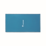 Serviette SEAQUAL® en coton et polyester recyclés 500 g/m² 70x140cm couleur turquoise deuxième vue principale