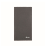 Serviette SEAQUAL® en coton et polyester recyclés 500 g/m² 70x140cm vue avec zone d'impression