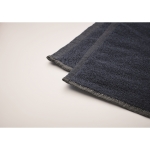 Serviette SEAQUAL® en coton et polyester recyclés 500 g/m² 100x170cm couleur bleu cinquième vue photographique