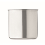 Mug en acier inoxydable avec anse pliable et capacité de 330 ml couleur argenté cinquième vue