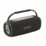 Haut-parleur portable sans fil avec connexions AUX, USB et TF couleur noir deuxième vue