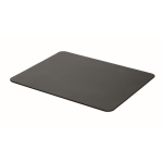 Tapis de souris rectangulaire noir en matériau recyclé couleur noir