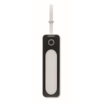 Powerbank avec dragonne et câble USB à prise de type-C 5 000 mAh couleur blanc sixième vue