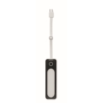 Powerbank avec dragonne et câble USB à prise de type-C 5 000 mAh couleur blanc neuvième vue