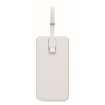 Powerbank avec dragonne et câble USB à prise de type-C 10 000 mAh couleur blanc septième vue