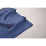 Sac de shopping en RPET non tissé à longues anses 80 g/m² couleur bleu roi troisième vue photographique