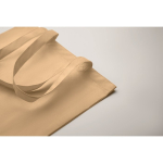 Sac de shopping en RPET non tissé à longues anses 80 g/m² couleur ivoire troisième vue photographique