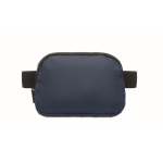 Sac banane en RPET avec poche arrière invisible couleur bleu cinquième vue