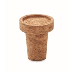 Bouchon de liège simple en 100 % liège pour bouteilles de vin couleur beige