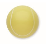 Baume à lèvres en ABS en forme de balle de tennis saveur vanille SPF10 couleur jaune quatrième vue