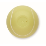 Baume à lèvres en ABS en forme de balle de tennis saveur vanille SPF10 couleur jaune cinquième vue